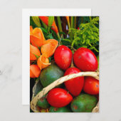 トロピカルフルーツカード (正面/裏面)