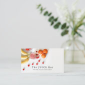 トロピカルフルーツジュースバー 名刺 (スタンド正面)
