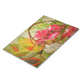 トロピカルフルーツスチルライフオリジナルウォーターカラーアート ノートパッド (アングル)