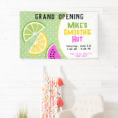 トロピカルフルーツスムージー 横断幕 (インサイチュ)