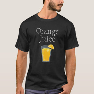 トロピカルフルーツテーマオレンジジュース Tシャツ
