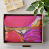 トロピカルフルーツデザインティッシュペーパー 薄葉紙 (ギフト)