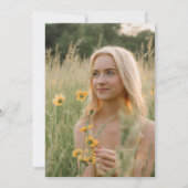 トロピカルフルーツドリンクスプール卒業パーティー 招待状 (裏面)