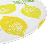 トロピカルフルーツドードルパターン カッティングボード (角)