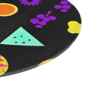 トロピカルフルーツネオンパラダイスパターン カッティングボード (角)