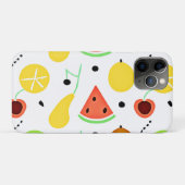 トロピカルフルーツパターンデザイン Case-Mate iPhoneケース (裏面(横))