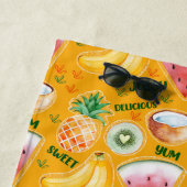 トロピカルフルーツビーチタオル ビーチタオル (インサイチュ)