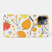 トロピカルフルーツフェスタパターン Case-Mate iPhoneケース (裏面(横))