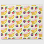 トロピカルフルーツラッピング紙 ラッピングペーパー (フラット)