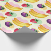 トロピカルフルーツラッピング紙 ラッピングペーパー (角)