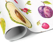 トロピカルフルーツラッピング紙 ラッピングペーパー (ロールコーナー)