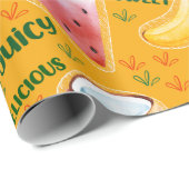 トロピカルフルーツラッピング紙 ラッピングペーパー (ロールコーナー)