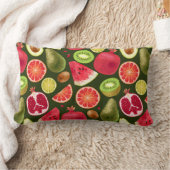 トロピカルフルーツランバーピロー ランバークッション (ブランケット)