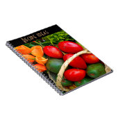 トロピカルフルーツレシピ書 ノートブック (右側)