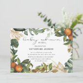 トロピカルフルーツ仮想ベビーシャワー招待 (スタンド正面)