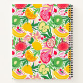 トロピカルフルーツ夏の感謝ジャーナル ノートブック (裏面)