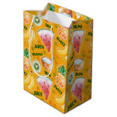トロピカルフルーツ抱き枕 ミディアムペーパーバッグ (裏面アングル)