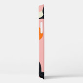トロピカルフルーツ抽象芸術入りトゥカン Case-Mate iPhoneケース (裏面 / 右)