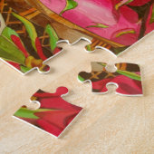 トロピカルフルーツ水カラーオリジナルアートの静物生活 ジグソーパズル (側面)