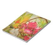 トロピカルフルーツ水カラーオリジナルアートの静物生活 ノートパッド (回転)