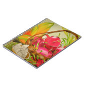 トロピカルフルーツ水カラーオリジナルアートの静物生活 ノートブック (左側)