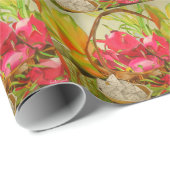 トロピカルフルーツ水カラーオリジナルアートの静物生活 ラッピングペーパー (ロールコーナー)