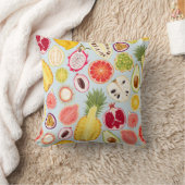 トロピカルフルーツ装飾用クッション クッション (ブランケット)