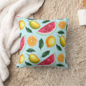 トロピカルフルーツ装飾用クッション クッション (ブランケット)