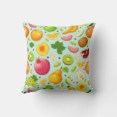 トロピカルフルーツ装飾用クッション クッション (裏面)