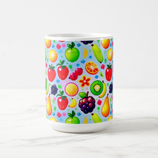 トロピカルフルーツ コーヒーマグカップ (中央)
