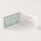 トロピカルフルーツ、ジュースバー、詳細 名刺 (内部)