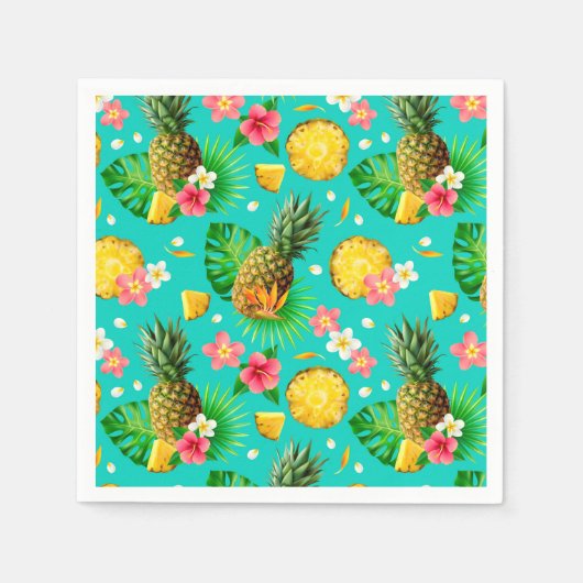 トロピカルフルーツ スタンダードカクテルナプキン (正面)