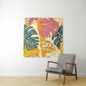 トロピカルフルーツ：パタ鮮やかーンデザイン タペストリー (インサイチュ(横))