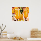 トロピカルフルーツ ポスター (キッチン)