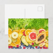 トロピカルフルーツ ポストカード (正面/裏面)