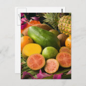 トロピカルフルーツ ポストカード (正面/裏面)