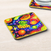 トロピカルフルーツin the Sky.買今 コースター (左側)