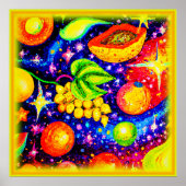 トロピカルフルーツin the Sky.買今 ポスター (正面)