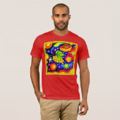 トロピカルフルーツin the Sky.買今 Tシャツ (正面フル)