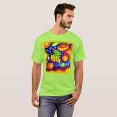 トロピカルフルーツin the Sky.買今 Tシャツ (正面フル)