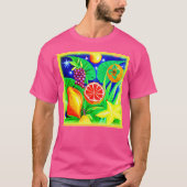 トロピカルフルーツin the Sky.買今 Tシャツ (正面)