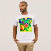 トロピカルフルーツin the Sky.買今 Tシャツ (正面フル)