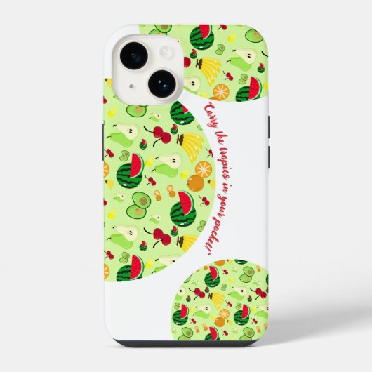 トロピカルフレンジー iPhoneケース (裏面)