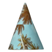 トロピカルフレーム:抽象芸術ヤシ パーティーハット (右)