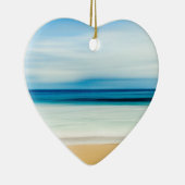 トロピカルフロリダサンディビーチ、海&ウェーブ セラミックオーナメント (右)