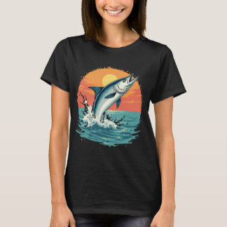 トロピカルフロリダ・ターポンサンセットアドベンチャーカリブ海 Tシャツ