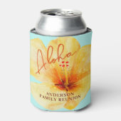 トロピカルフローラアロハファミリー懇親会 缶クーラー (缶正面)