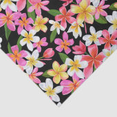 トロピカルフローラオンブラック 薄葉紙 (詳細)