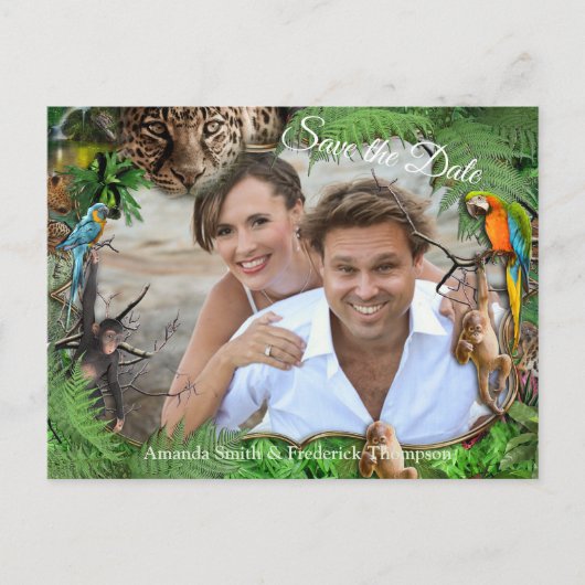 トロピカルフローラパラダイス&バード 案内ポストカード (正面)