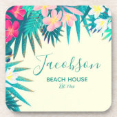 トロピカルフローラビーチハウスファミリーサマーバケーション コースター (正面)